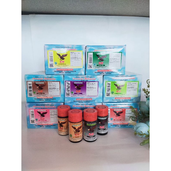 

Pewarna makanan RAJAWALI 12,5 ml