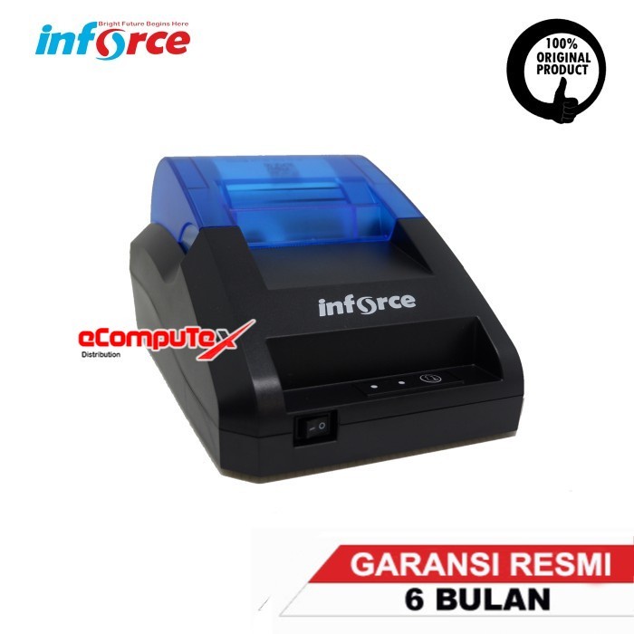 PRINTER KASIR STRUK THERMAL INFORCE P58C-NB / P 58C USB BLUETOOTH RJ11 GARANSI RESMI