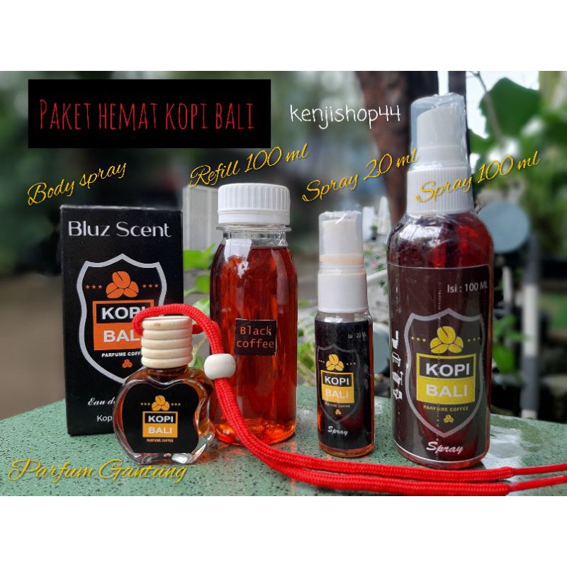 Paket super hemat parfum kopi bali