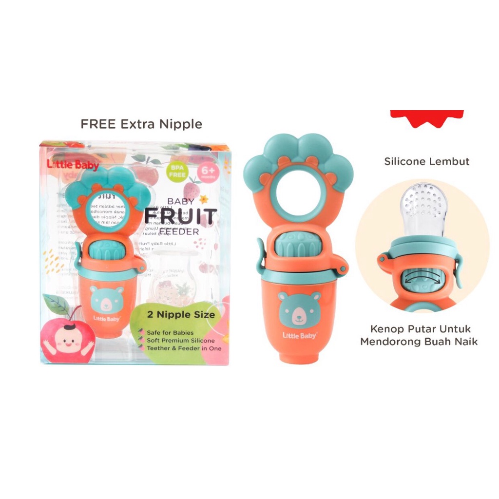 LITTLE BABY FRUIT FEEDER EMPENG BUAH - DOT BUAH - EMPENG BUAH BAYI LUCU