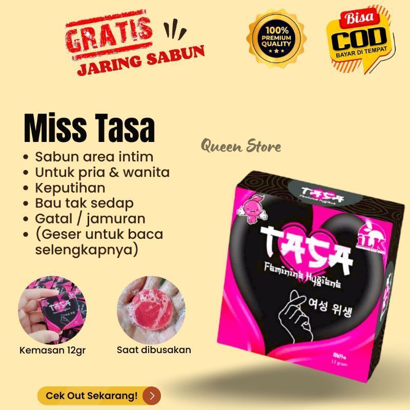 Bundara.id Ko-376 Sabun pembersih Korean soap BPOM merapatkan miss v &amp; Mengatasi keputihan