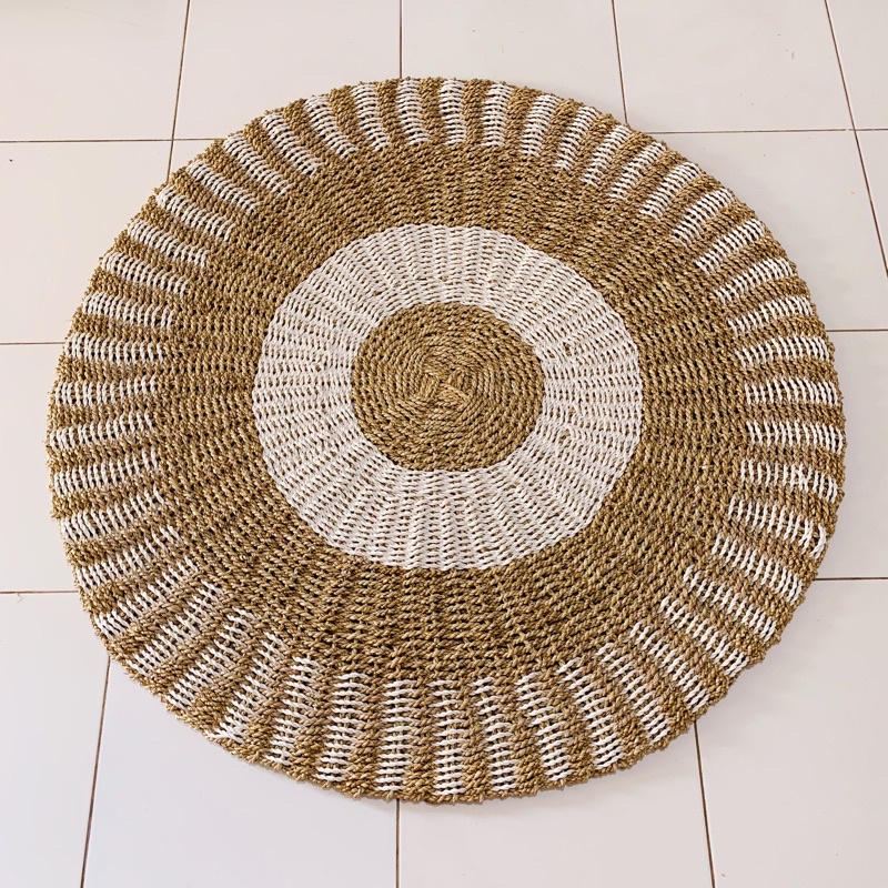 Rug Seagrass Karpet Anyaman Rug Anyaman Karpet Rotan Rug Rotan Karpet Rustic Karpet Enceng Homedecor