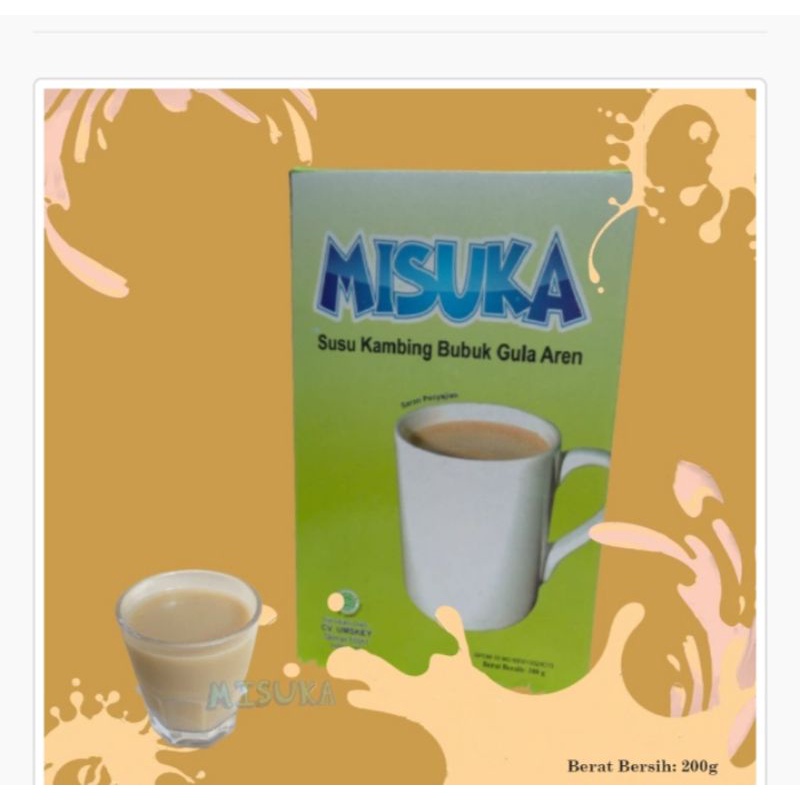 

Susu kambing rasa Gula aren