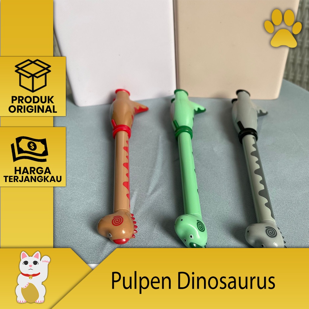 

[Luckyfortuna88] Pulpen model dinosaurus Pen model Dinosaurus Lucu murah alat tulis kantor alat tulis sekolah lucu murah