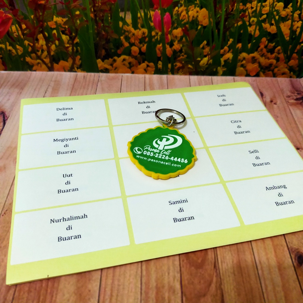 

Cetak Label Nama