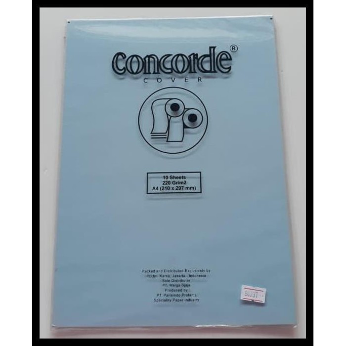 

KERTAS CONCORDE A4 220 GR 80237 NAVY BLUE