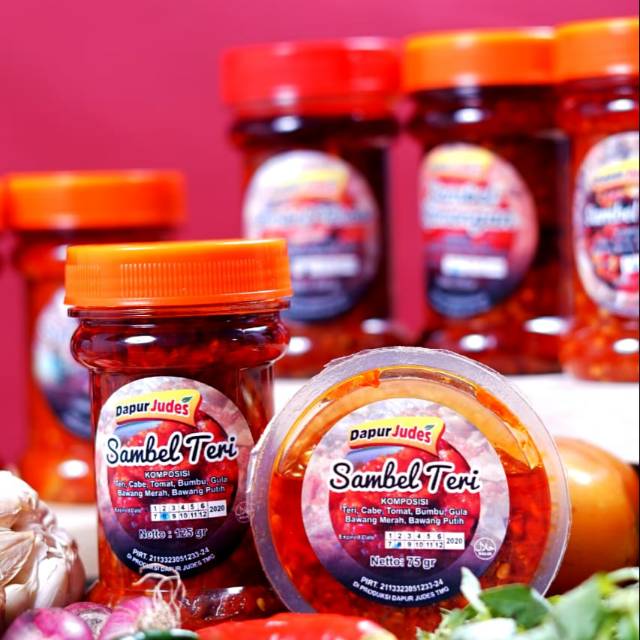 

Sambel Teri Dapur Judes 125gr