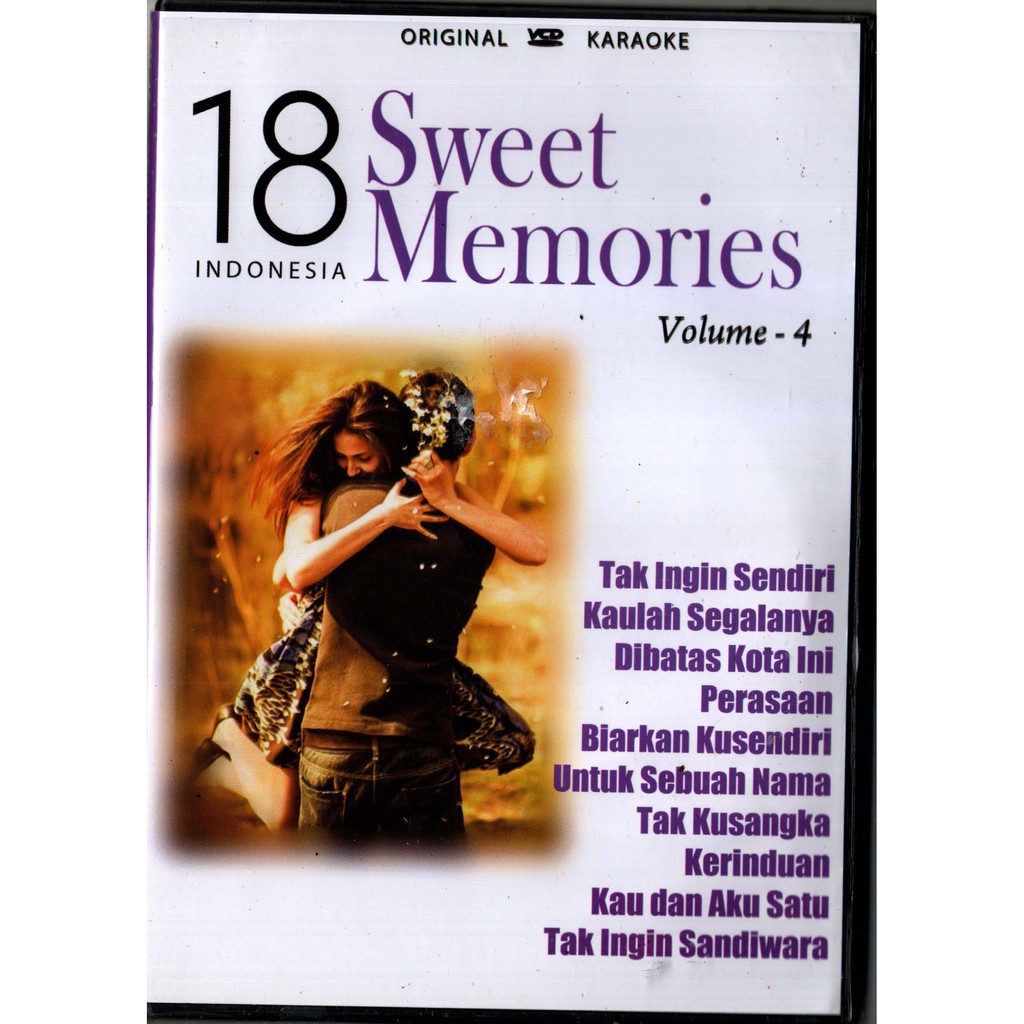 VCD KARAOKE 18 INDONESIA SWEET MEMORIES VOL.4