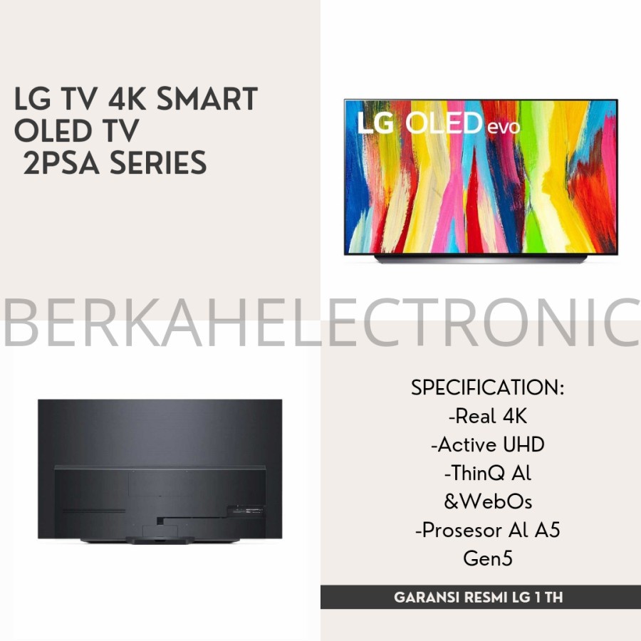 LG TV 4K 42 INCH SMART OLED TV-OLED42C2PSA