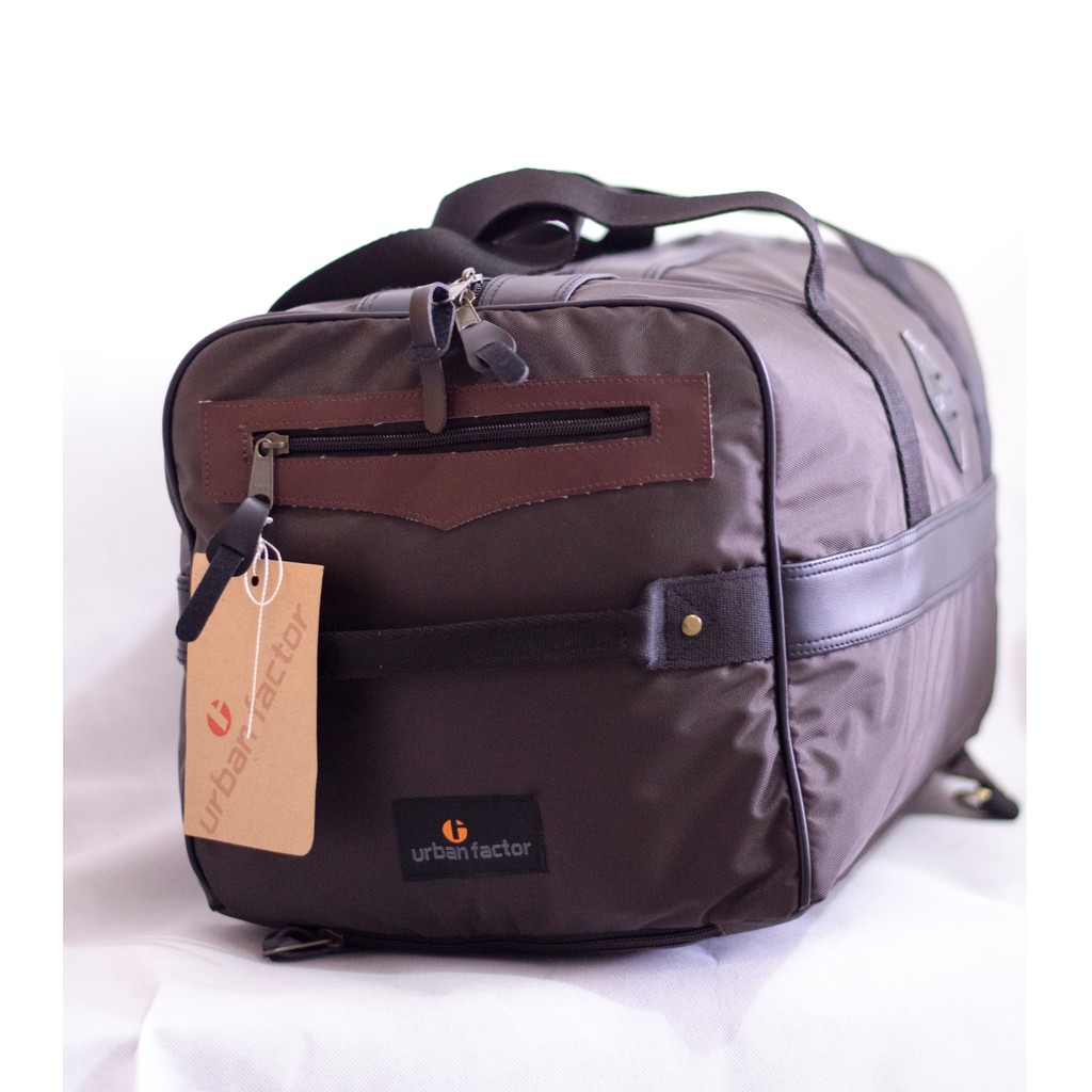 VACATION BROWN |Urban Factor x FORIND| Tas Ransel Punggung Ori Bag Pria Wanita Backpack Baru Gunung