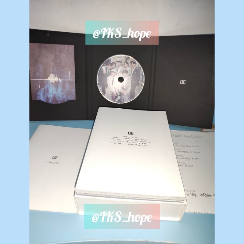 ALBUM BTS BE DELUXE UNSEALED