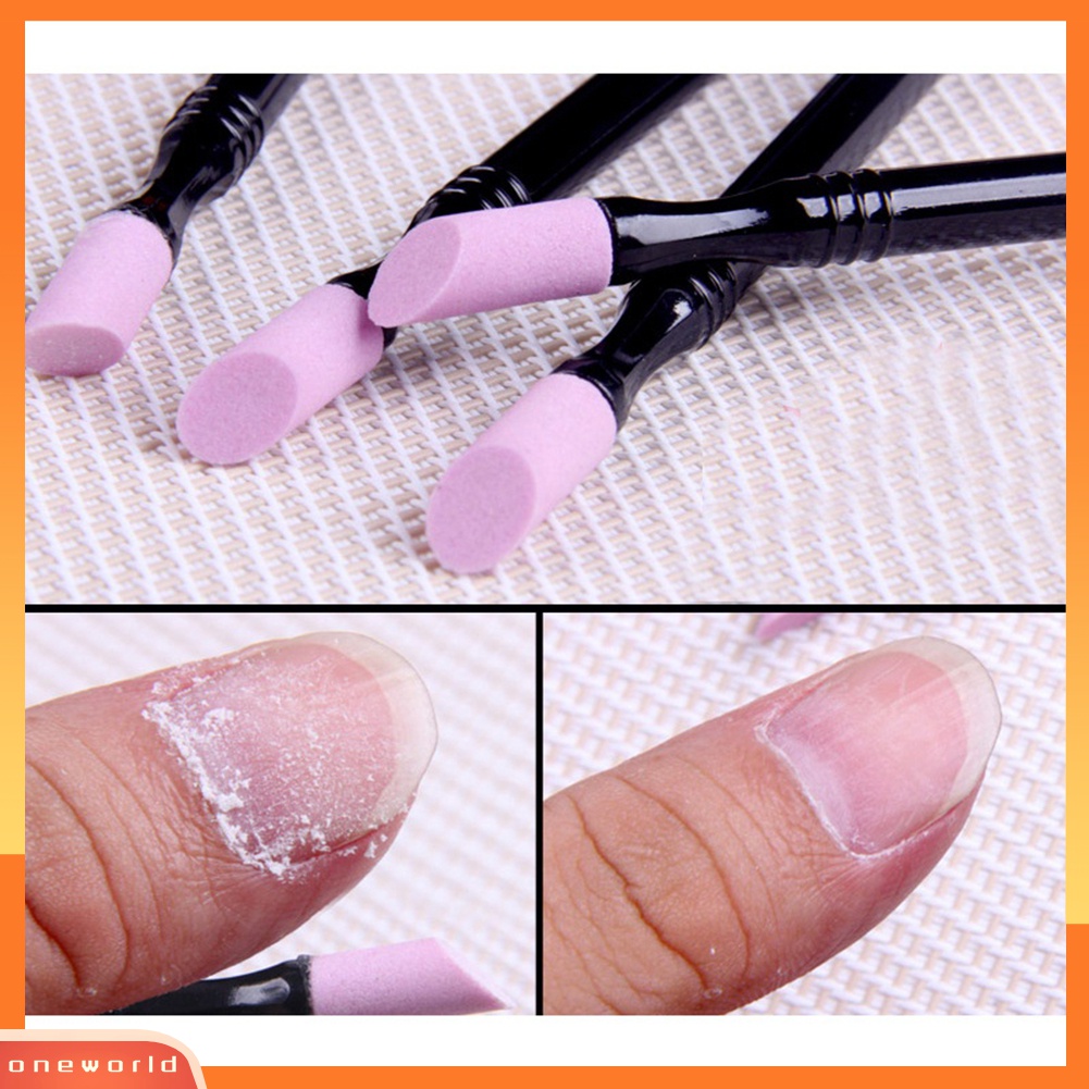 (ONWO) 1 Pc Alat Nail Art DIY Pena Grinding Penghilang Kulit Mati Kutikula