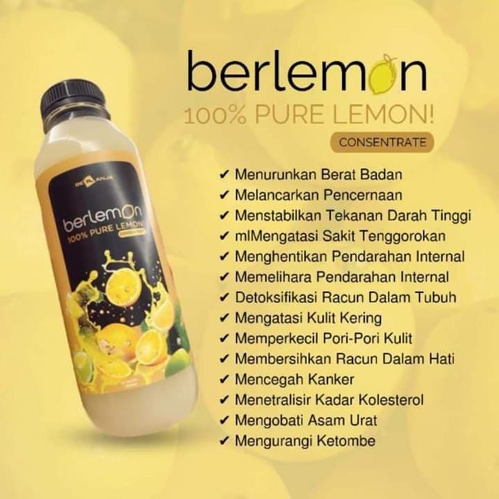 

BERLEMON B ERL 100% PURE LEMON! | B ERL Cosmetics ORIGINAL