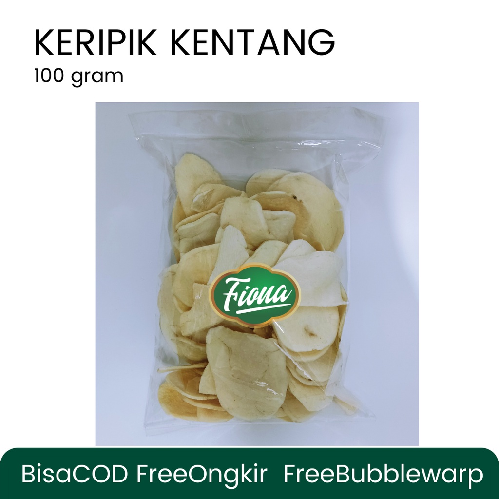 

Fiona Keripik Kripik Kentang Original Oleh-Oleh Khas Kota Batu - BISA COD Garansi Renyah