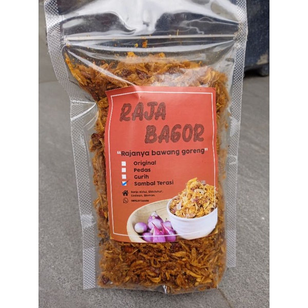 

Bawang goreng sambal terasi