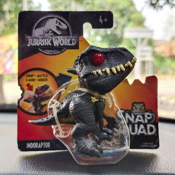 Jurassic World Snap Squad miniatur dinosaurus Wave 1 - 6