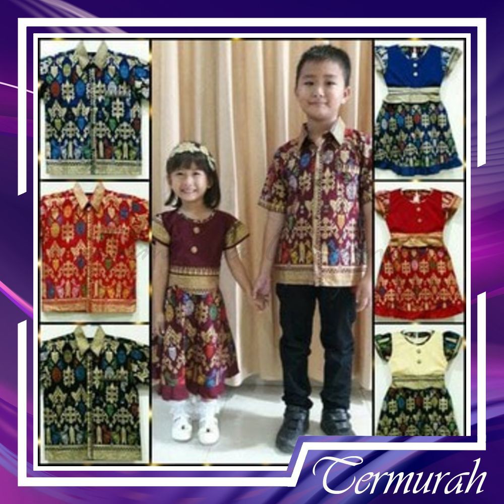 CAMISOLA CLOTHING BATIK COUPLE RNB SANTIKA PRODO PD BATIK COUPLE SARIMBIT KELUARGA GROSIR MURAH SOLO