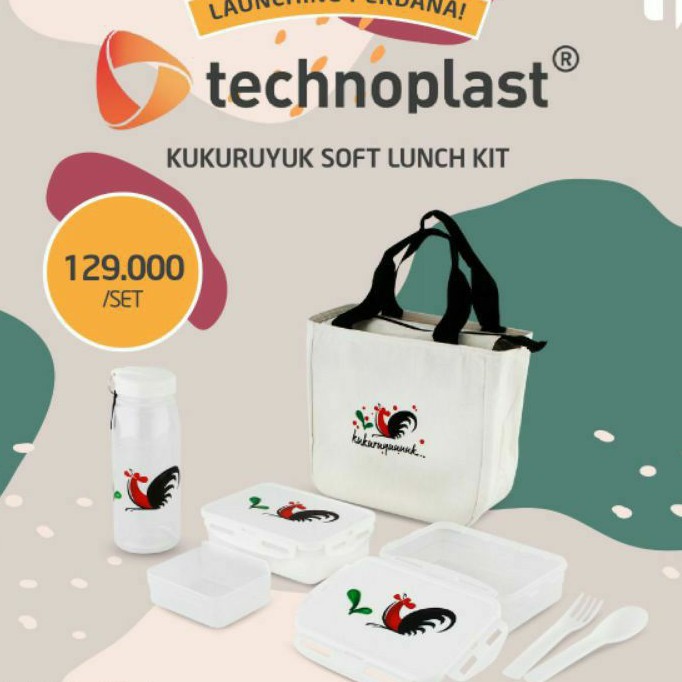 Suplier Kotak Bekal Komplit Kukuruyuk /lunch Box /ayam Jago ABQyKyhA9OJDe5