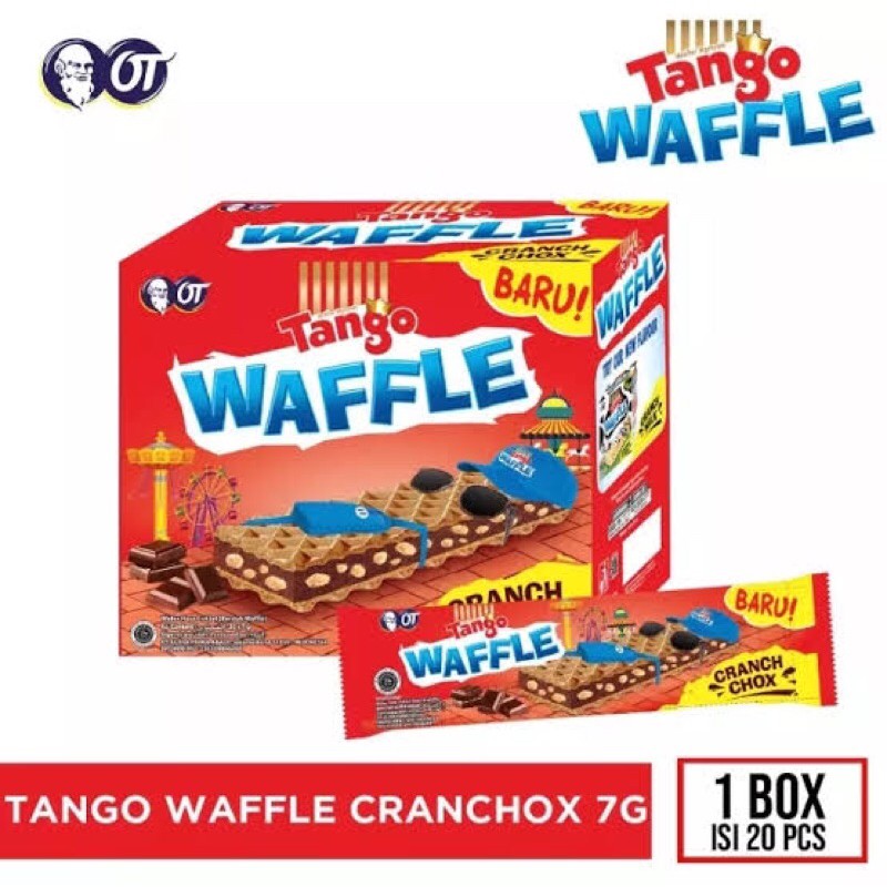 

Tango Waffle Crunchox Coklat isi 20 pcs