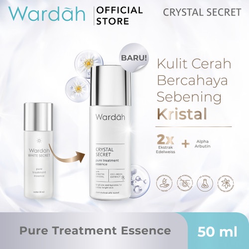 Wardah Crystal Secret Pure Treatment Essence - 50ml