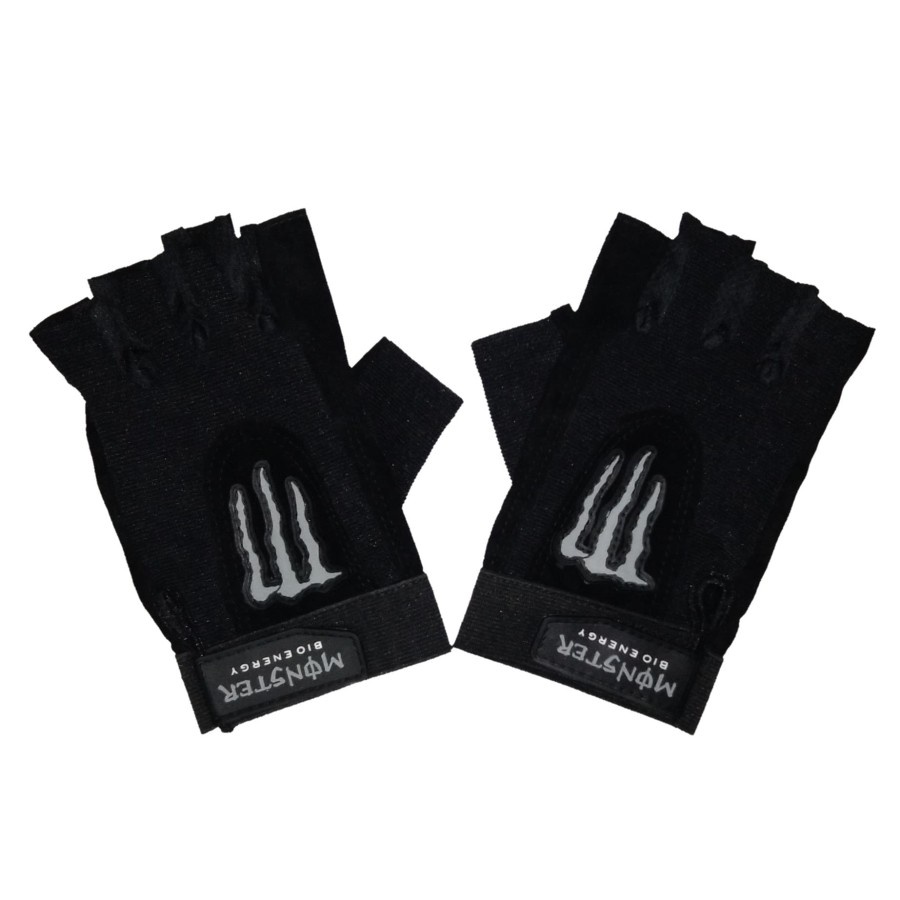 Sarung Tangan Motor Monster HALF FINGER/Sarung Tangan Motor Murah/Sarung Tangan Motor Premium/Sarung Tangan Berkendara/Gloves