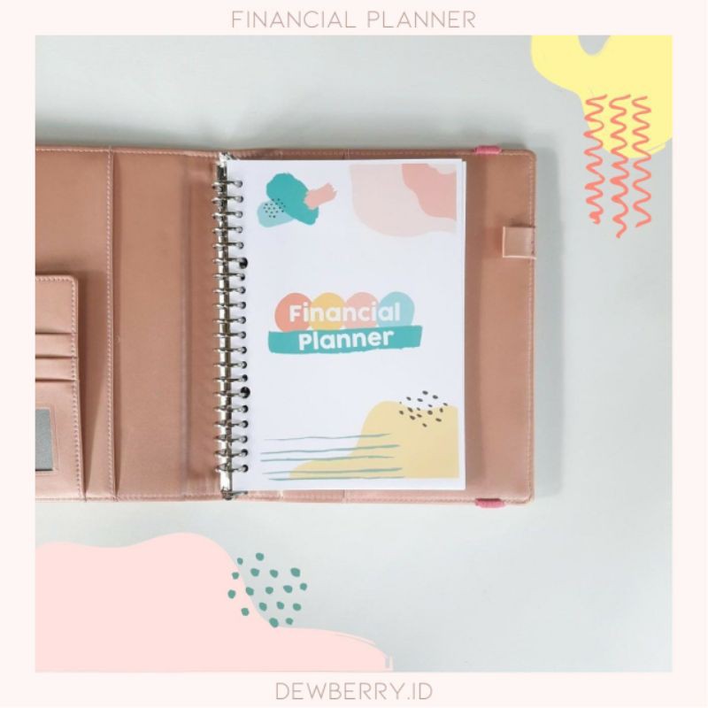 

FINANCIAL PLANNER / SINKING FUND POUCH (Size: A5/B5) Kertas File/Kertas Binder | dewberry.id