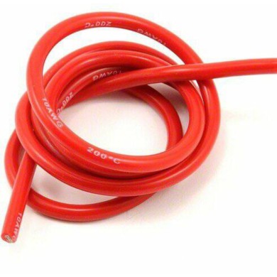 

Terlaris 10 AWG Silicone Wire Cable 1 Cm Red - Kabel Merah HELI shopee