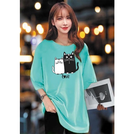 Baju wanita oversize | baju kaos wanita motif | kaos wanita bigsize | kaos wanita import | lengan pdk T-shirt / T-shirt kaos distro