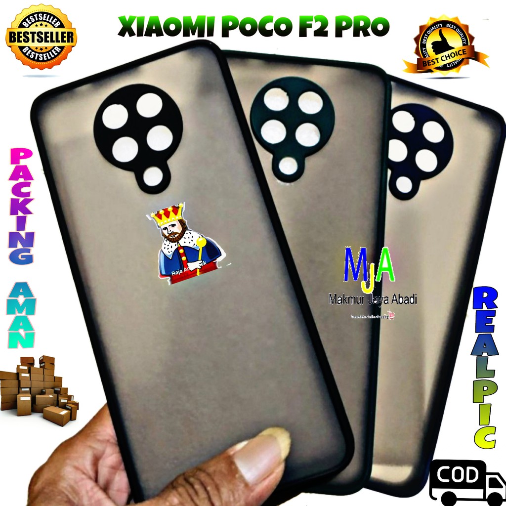 SOFTCASE XIAOMI POCOPHONE POCO F2 PRO - CASE MATTE FULL COLOUR MY CHOICE BUMPER CASE PELINDUNG KAMERA