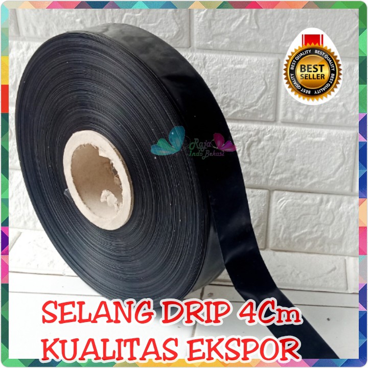 Selang Meteran Drip 4 Cm X 10 Micro Kualitas Bagus Ekport - Selang Plastik Drip 4cm Meteran