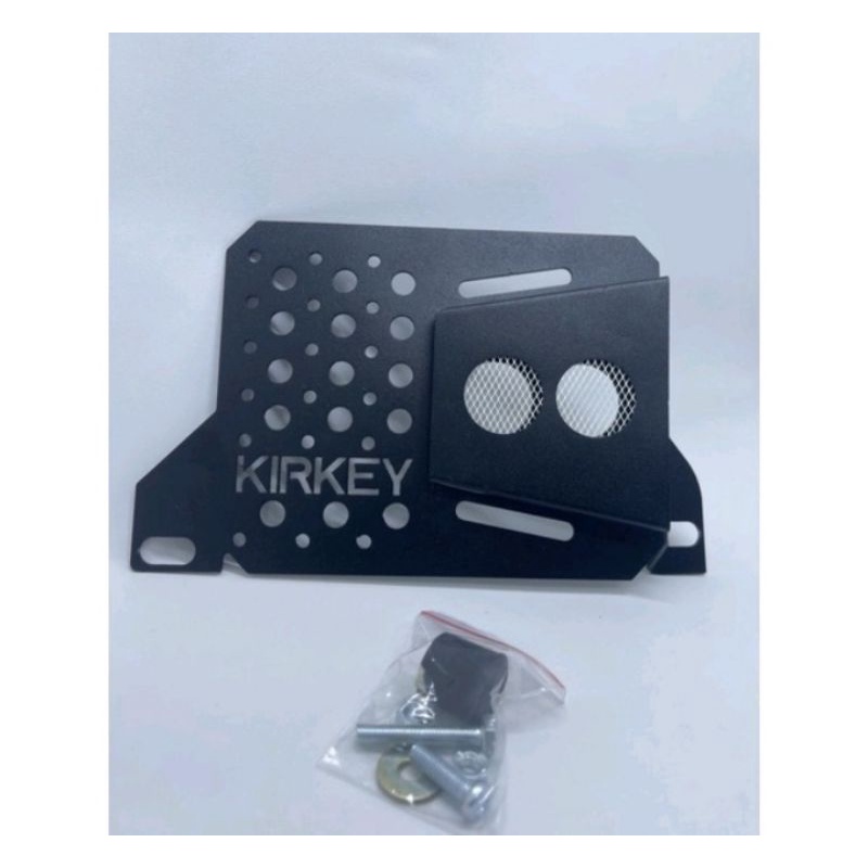 tutup cover radiator KIRKEY nmax old lexy aerox PNP bahan full cnc tebal 3mm