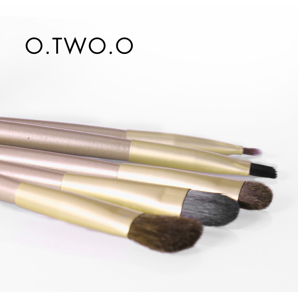 (READY &amp; ORI) O.TWO.O Otwoo 5pcs Makeup Brush Set Bulat 9953 Kuas Blending kit