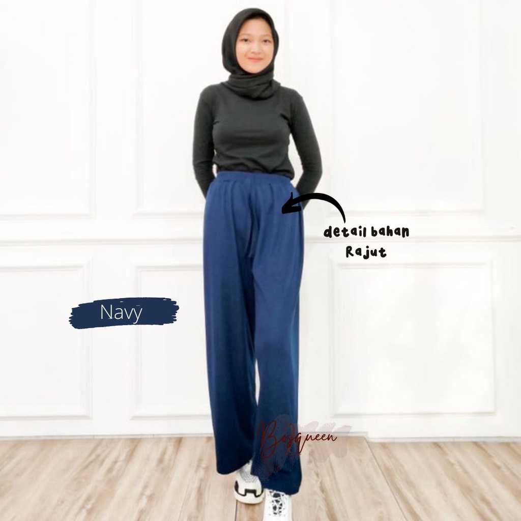 KULOT RAJUT PREMIUM | CELANA RAJUT | KNIT PANTS MURAH