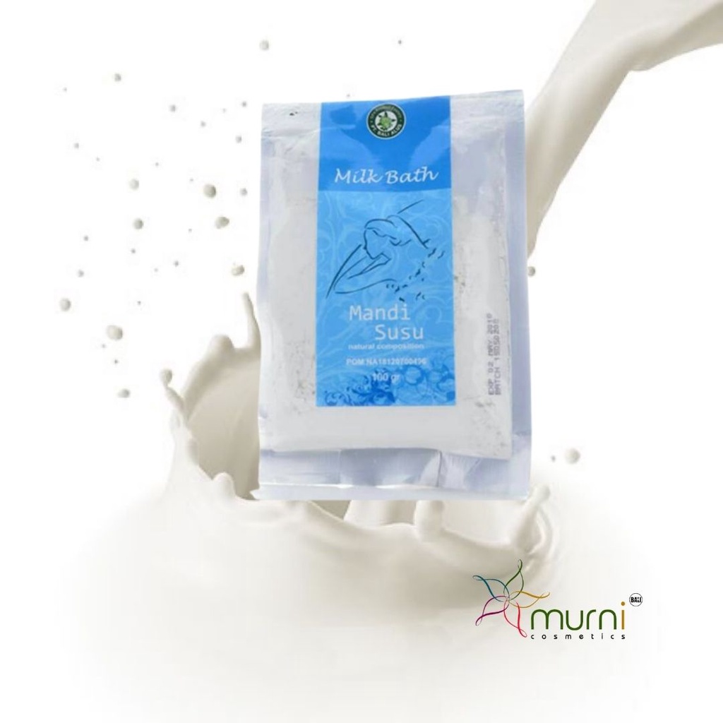 BALI ALUS  MILK BATH MANDI SUSU  SACHET 100GR