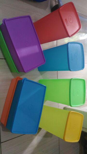 [indra Houseware]paket Toples Plastik Kotak Makan Set Isi 8pcs/toko$$