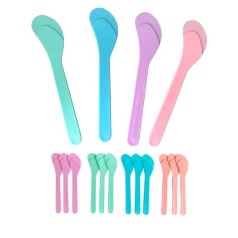 Kanzo - Paket Alat Kecantikan 2in1 Kuas Masker / Spatula Silicone