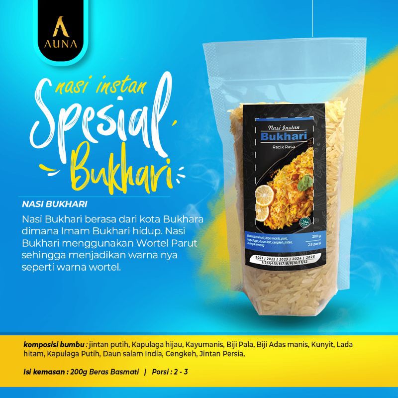 

Nasi Bukhari Instan