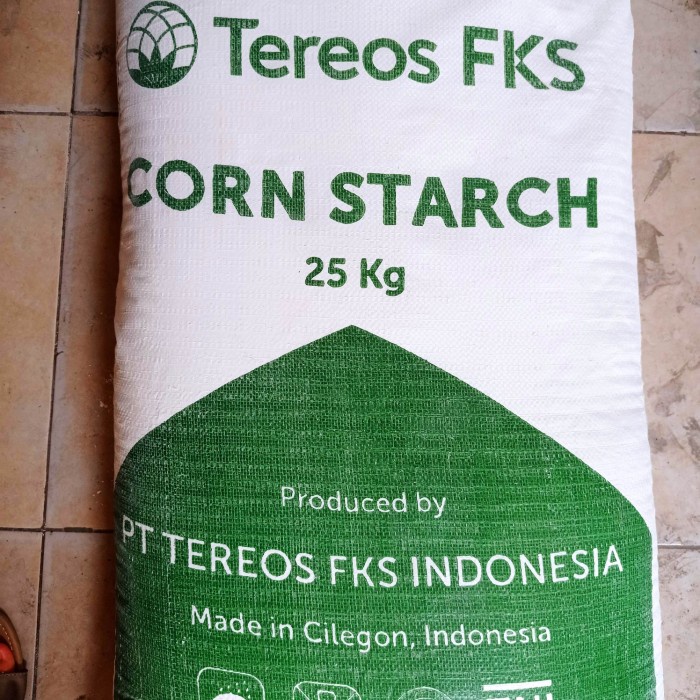

BISA COD Grab/Gojek CornStarch Tereos / Tepung Maizena Tereos FKS 1 sak 25 kg