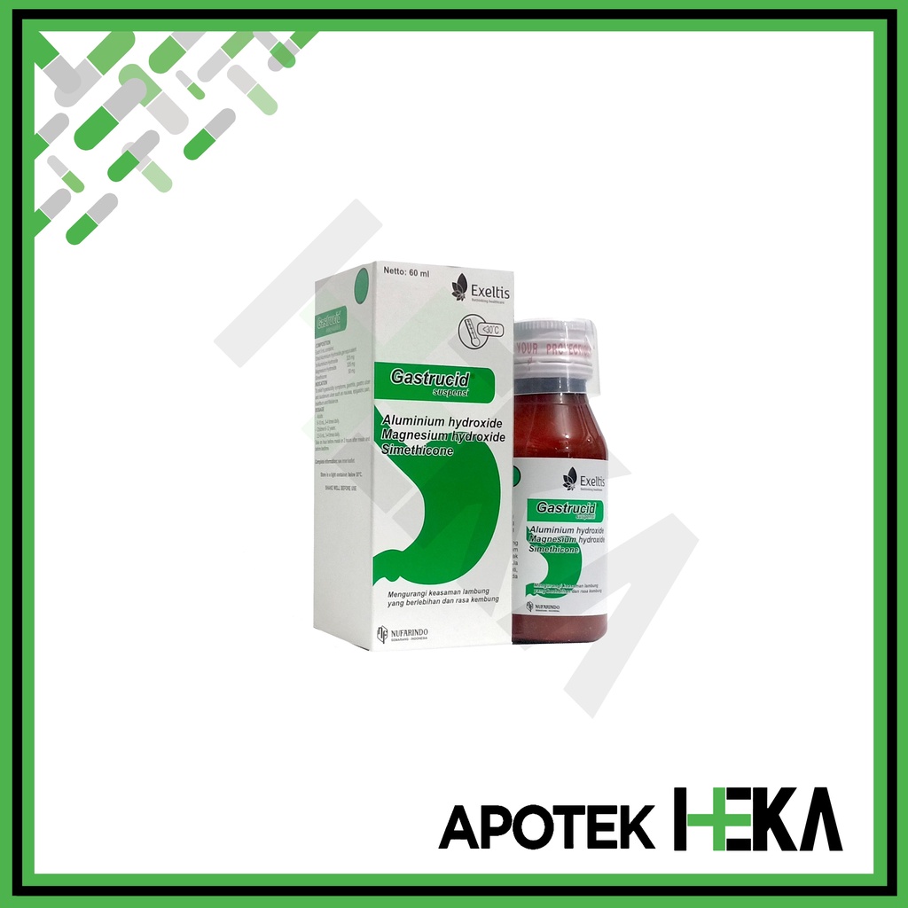 Gastrucid Syrup 60 ml - Sirup Obat Maag Lambung (SEMARANG)