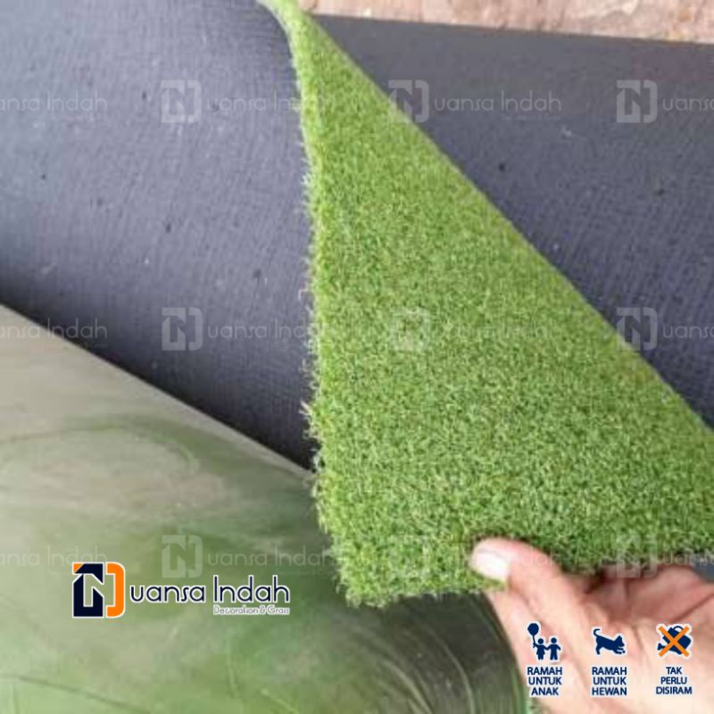 rumput sintetis type golf premium ukuran 200x800 cm