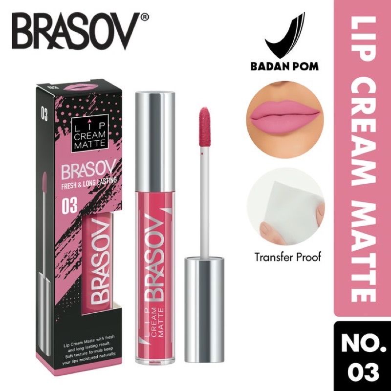 BRASOV LIP CREAM MATTE