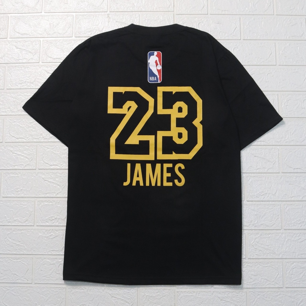 T - Shirt LAKERS NUMBER – Black Edition Trendy Casual Unisex Good Brand Quality Stylish