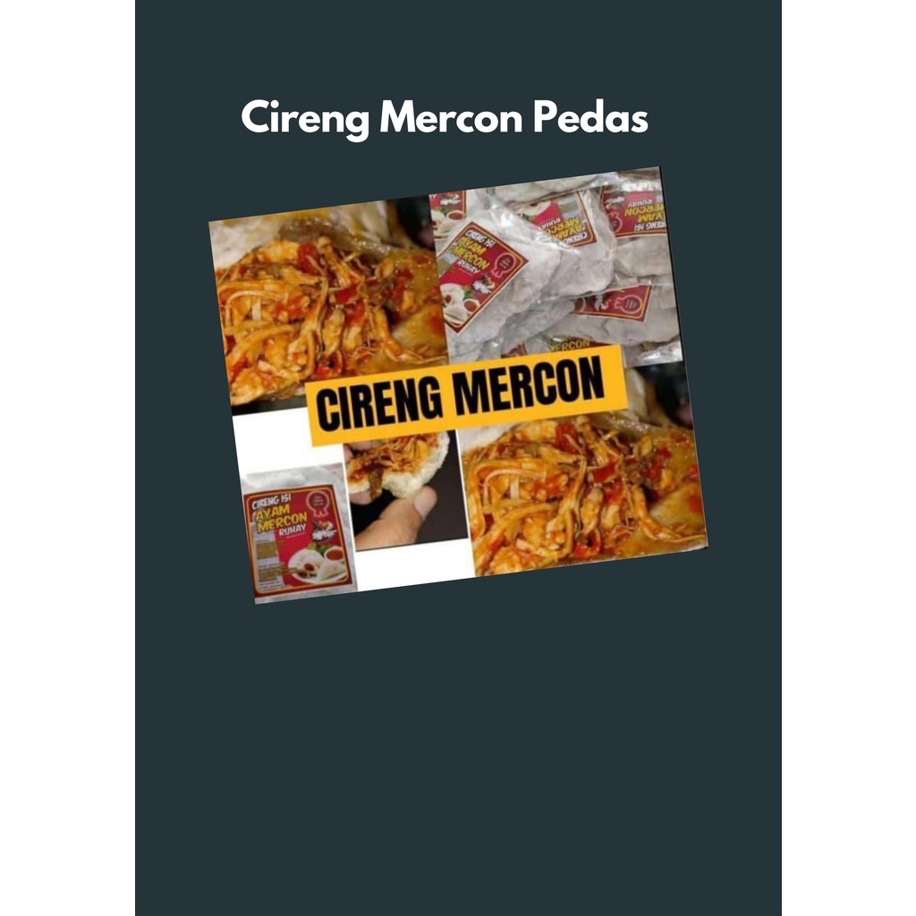 

cireng mercon/cireng pedas/cireng kekinian/makanan/cemilan