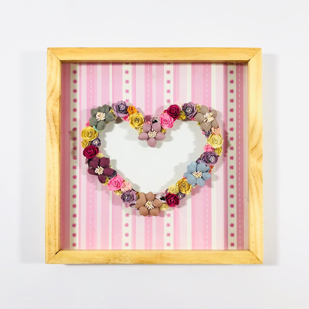 Paket 3D Frame Ukuran 30 x 30 cm