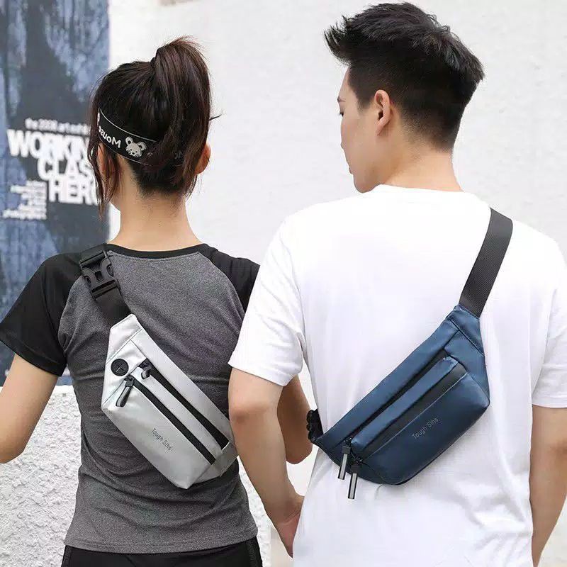 WAISTBAG TAS SALEMPANG  pria &amp; wanita original anti air