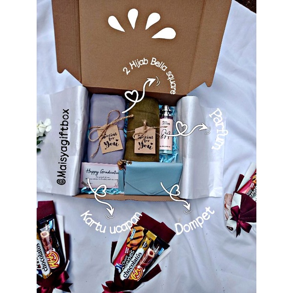 

Hampers hijab murmer/Hampers wanita/kado ultah