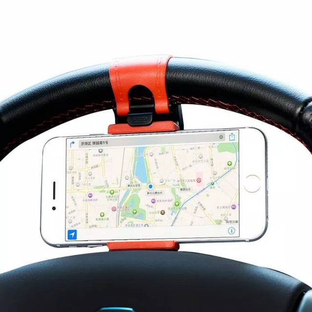 holder Lazypod setir mobil car steering - holder mobil untuk hp remote audio gps multifungsi