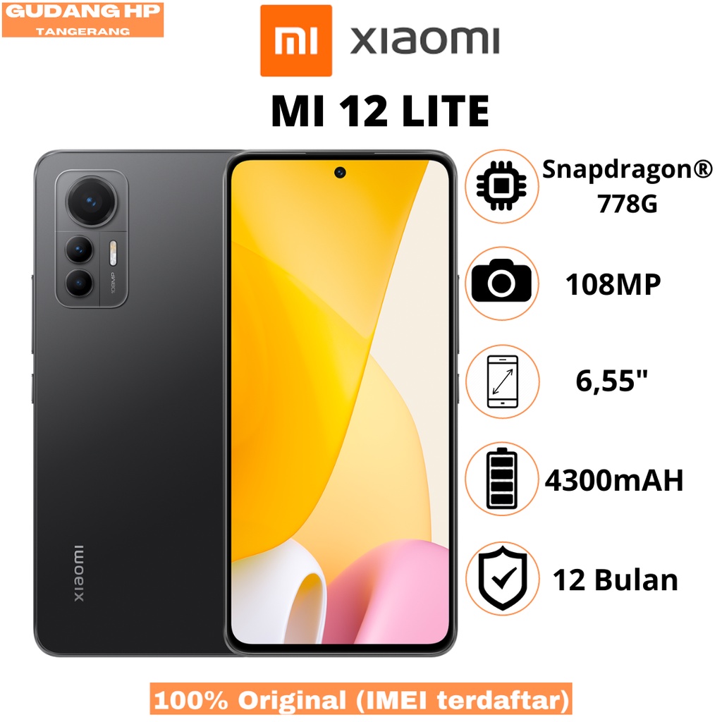 Xiaomi 12 Lite | Xiaomi 12 | Xiaomi 12 Pro Garansi Resmi