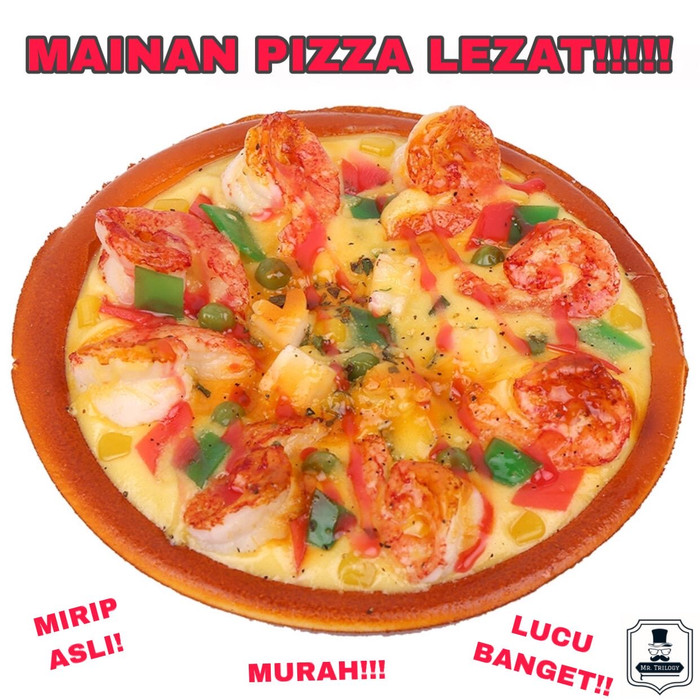 PIZZA MAINAN ANAK MASAK - MASAKAN CEWEK MAKANAN PEREMPUAN KADO GORENG