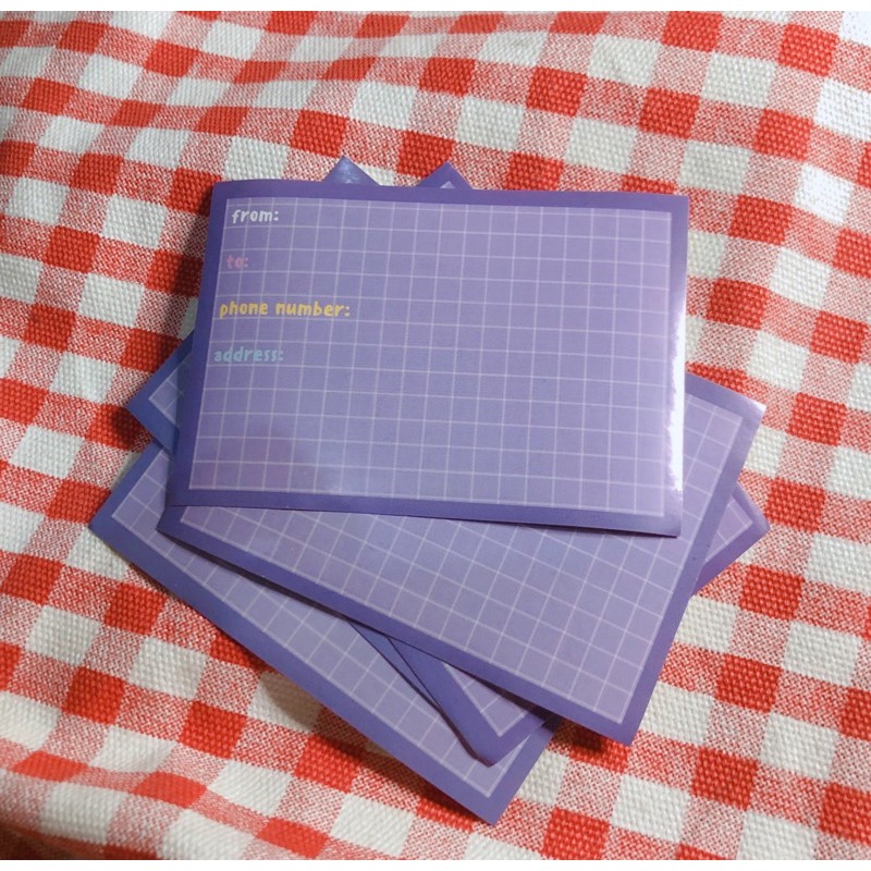 

[READY STOCK] STICKER LABEL PENGIRIMAN (5pcs)